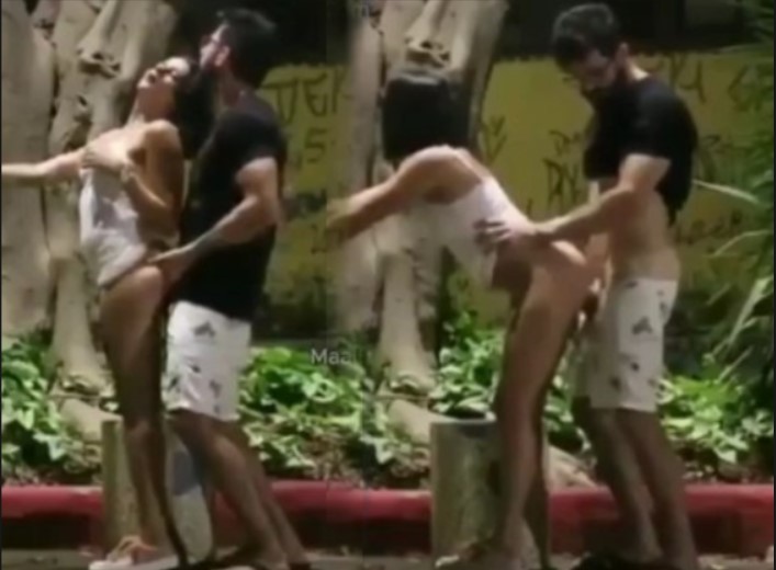 Indian Desi Couple Caught Fucking on the Streets Video Got Viral